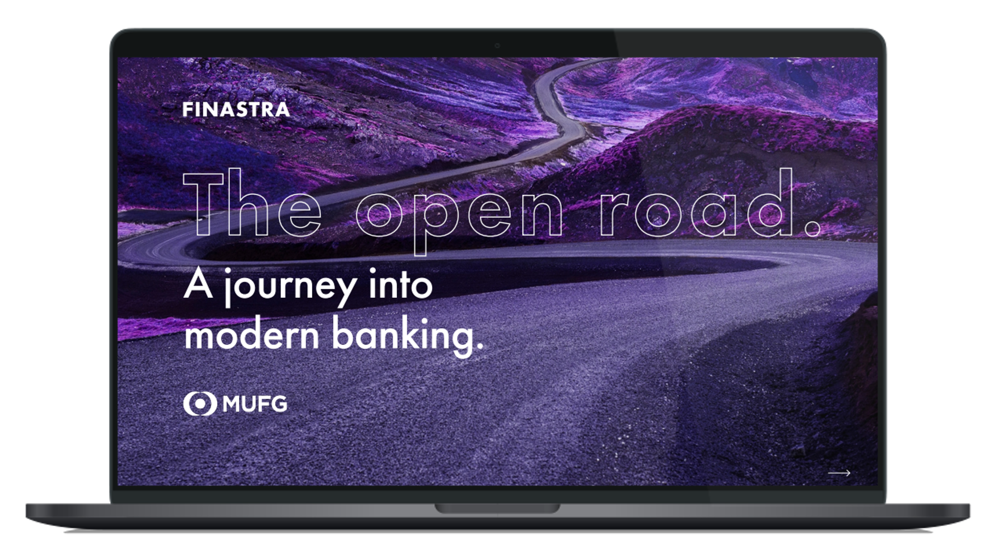 The open road. A journey into modern banking.